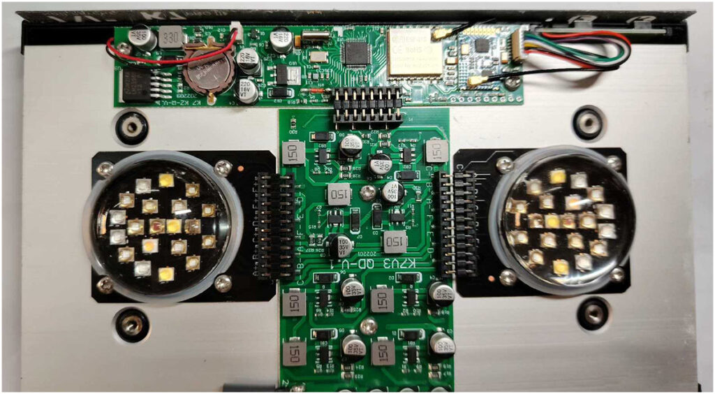 LED coral light internals