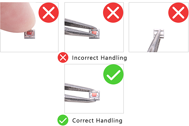 3W 3535 LED Handling