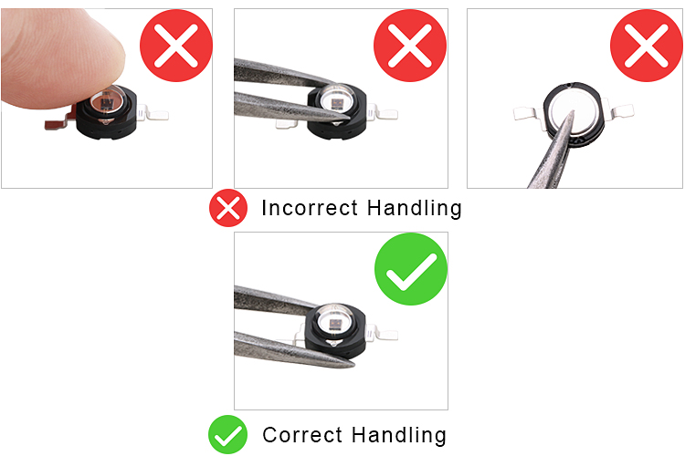 IR LED Chip Handling